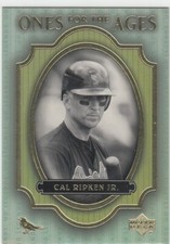 2000 Cal Ripken Jr UD Upper Deck Legends ONE FOR THE AGES Insert #2 - Orioles