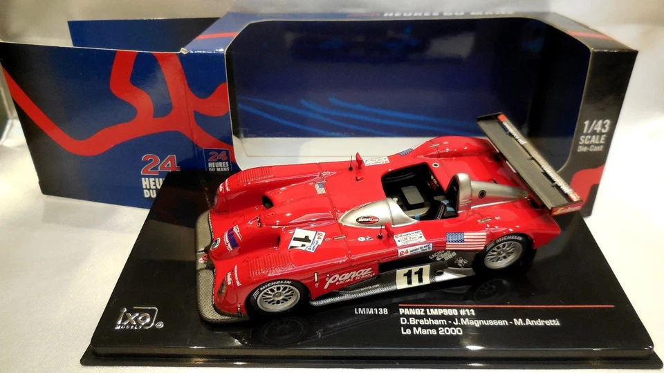 IXO 1/43 PANOZ LMP900 #11 Brabham / Magnussen / Andretti 24H LE MANS 2000 LMM138 - Immagine 4 di 4
