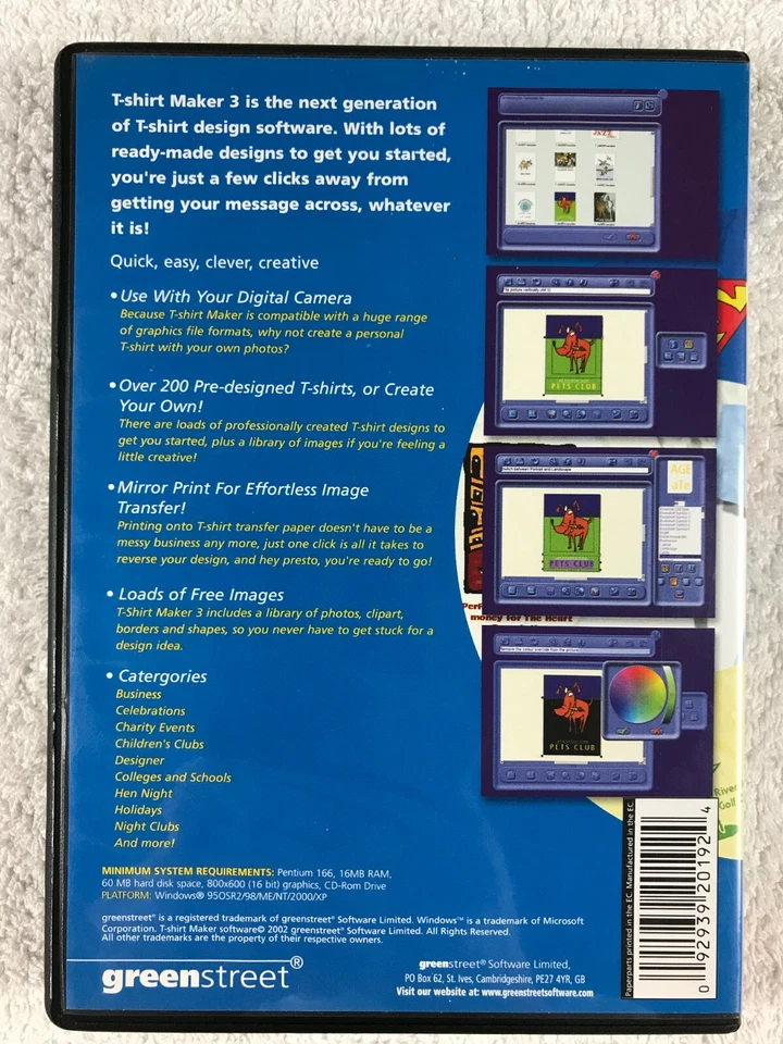 T-Shirt Maker 3 - Windows PC - CD-ROM - Green Street - Image 2 of 3