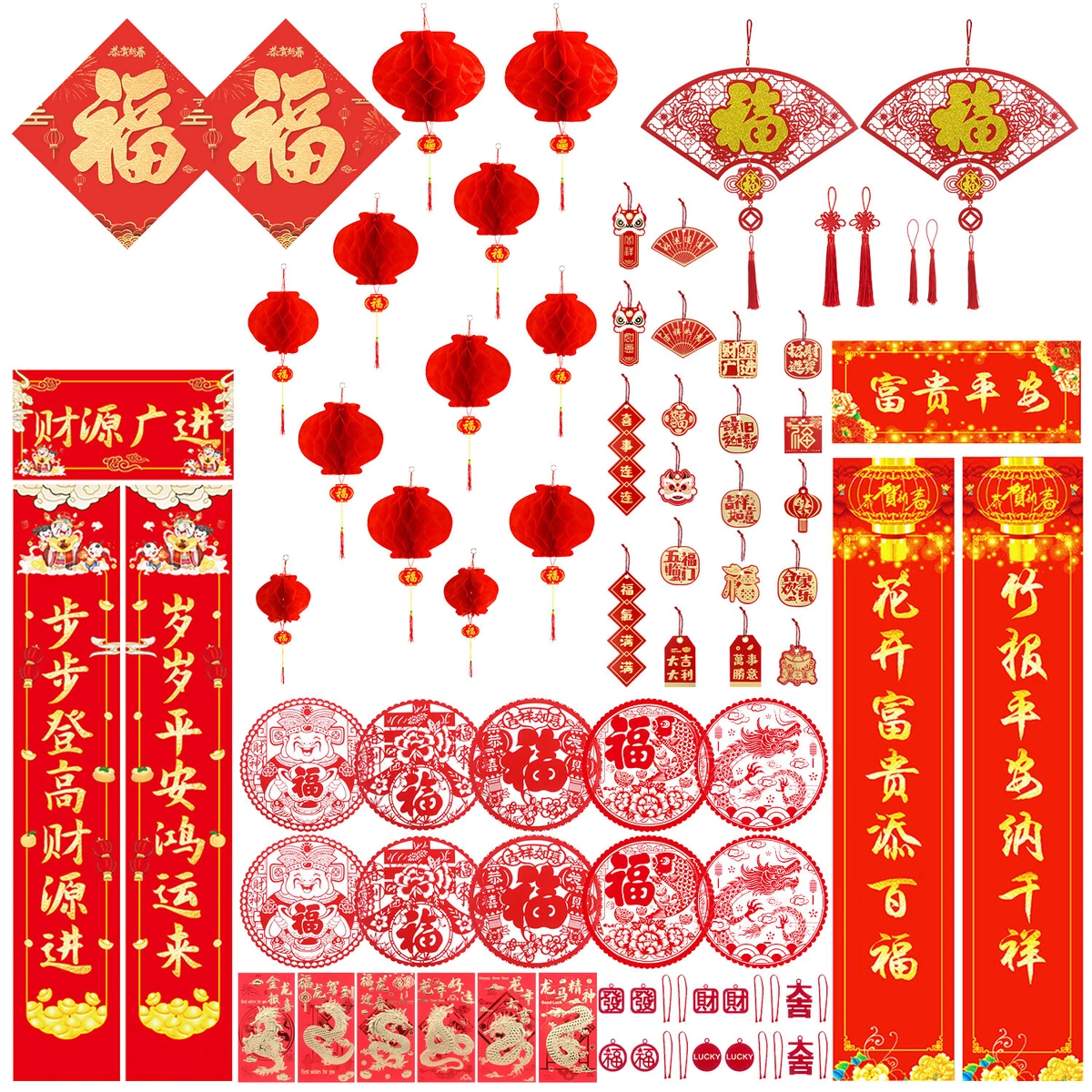 3Pcs Nappes Du Nouvel An Chinois, 130X220Cm Année Du Dragon 2024 Nappe De  Table Rouge, Fournitures De Fête, Décorations Pour[u8585] - Cdiscount Maison