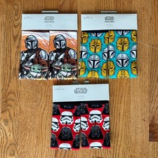 Lot Of 3 Pairs Hallmark Star Wars Socks   Brand New 