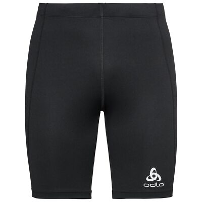 Odlo Running Tights ELEMENT LIGHT, Herren kurze Laufhose, Shorts, schwarz