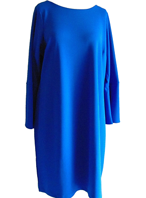 seersucker blue dress Strapless Seersucker Dress Blue / 8