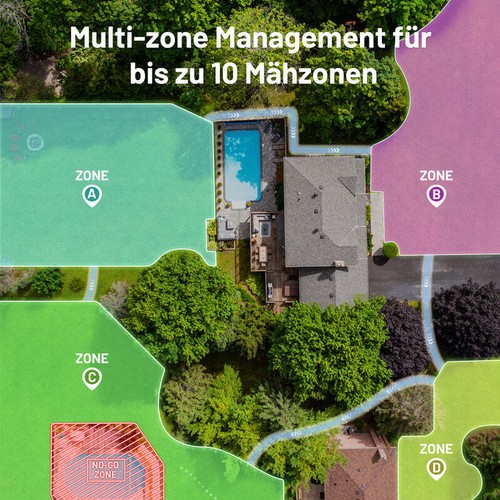 Robot koszący Mammotion YUKA 1500 bez kabla ograniczającego do 1500m2 wersja 2024 - Zdjęcie 7 z 13