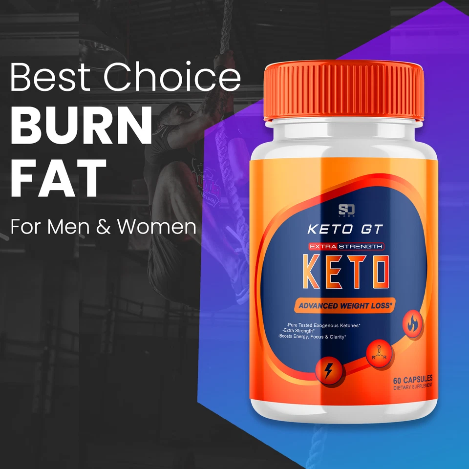(5 Pack) Keto GT, KetoGT Extra Strength Advanced Weight Loss Pill (300 Capsules) - Image 3 of 4