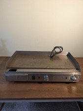 Buffalo Commercial Counter Top Griddle Large 74cm Wide Stainless Steel Electric