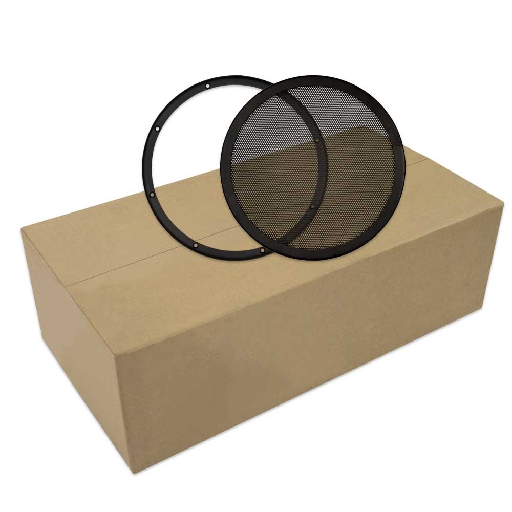 24 Goldwood Sound SG-M10 Steel Mesh Snap On Woofer Grills for 10" Speakers