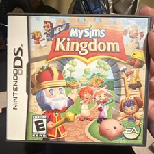 Electronic Arts MySims Kingdom Nintendo DS 2008 Manual Included Multiplayer
