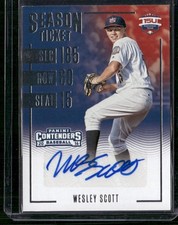 2016 Panini Elite Extra Edition #15U-WS Wesley Scott 15U Natinal Team Auto