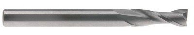 E100-5/16 5/16'' 2 Flute Single End USA Carbide Mill 