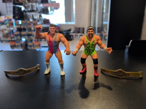 WCW UK Galoob Steiner Brothers Rick & Scott CLEAN ...