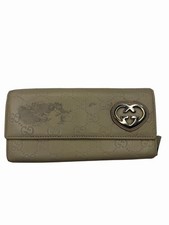 Gucci Heart Continental Long Wallet Women  s Guccissima Monogram Leather