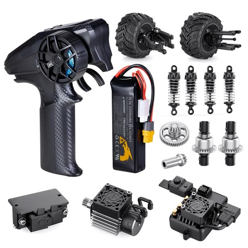 UDIRC 56 MPH RC Upgrade Kit for UD1611 12 inches x 8 x 5 inches, Black ...