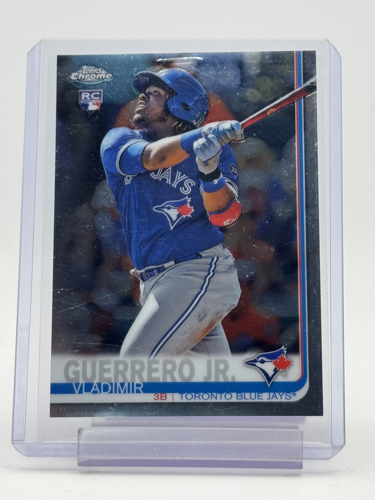 VLADIMIR GUERRERO JR 2019 TOPPS CHROME #201 ROOKIE BLUE JAYS Q5194