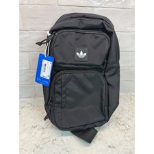 Adidas Originals Utility 4.0 Sling Bag Black Crossbody Backpack NWT