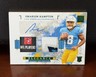 2025 Impeccable Omarion Hampton Elegance Rookie Helmet & Patch Tags Auto #/10