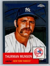 2022 Topps Chrome Platinum Anniversary #17 Thurman Munson