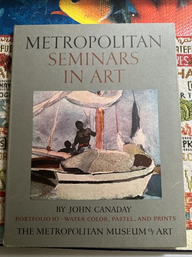 Metropolitan Seminars in Art, PORTFOLIO 10 WATERS COLORS PASTEL & PRINTS