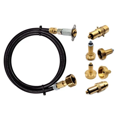 DN AUTOGAS PARTS LPG GPL Füllset für Gasflaschen in ganz Europa zum M10-Füllpunkt