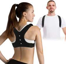 Posture Corrector for Men and Women   Adjustable Back Brace for Pain Relief