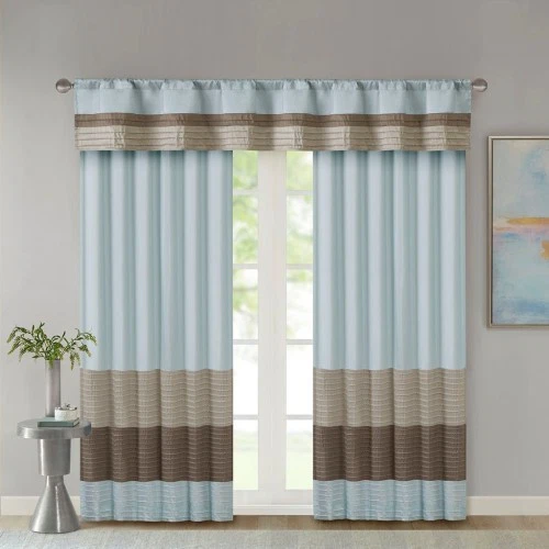 AS Light sheen fabric Curtain Panel 50x84"(Only 1 Pc Panel)