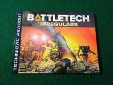 BattleTech: Technical Readout: Irregulars Catalyst Game Labs FASA Wargames