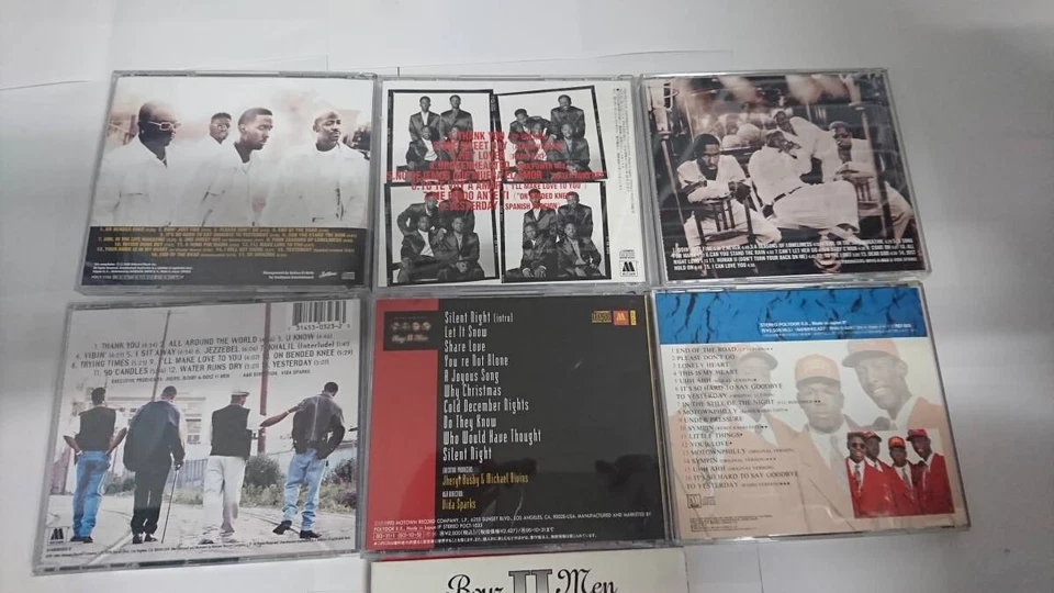 Boyz II Men CD SET x7  【Extras】【II】 etc. Album set（Used item） Ｓ07368 Foto 3 de 4