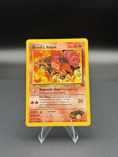 Brock's Vulpix 37/132 Uncommon Gym Challenge Pokemon Unlimited Heavily Played