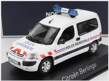 NOREV 155725 Citroen - Berlingo Police Municipale 2004 - White - 1/43
