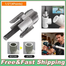 Integrated Internal & External Pipe Threading-Tool PVC Pipe Threader Cutting Kit