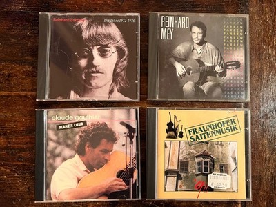 4x CD Sammlung Paket Mix Pop Liedermacher Gitarre Chanson