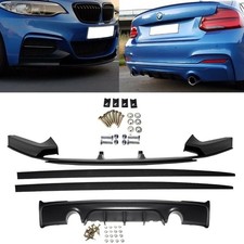 Sport-Performance Spoiler Schweller Diffusor passt für BMW F22 F23 235 240 M+ABE