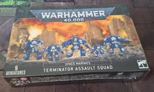 Warhammer 40K - Space Marines Terminator Assault Squad - BNIB - P-480