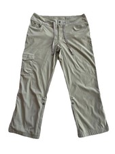 Columbia Women s Omni-Shield Convertible Hiking Pants Size 14 Khaki Outdoor