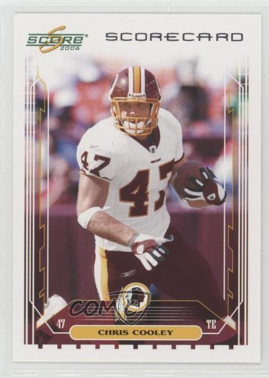 2006 Score Scorecard 234/750 Chris Cooley #280 2eb