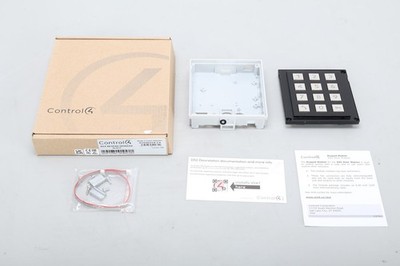 Control4 C4-DS2KP-BL 2-Button Decora Keypad Black With Cable and Hardware