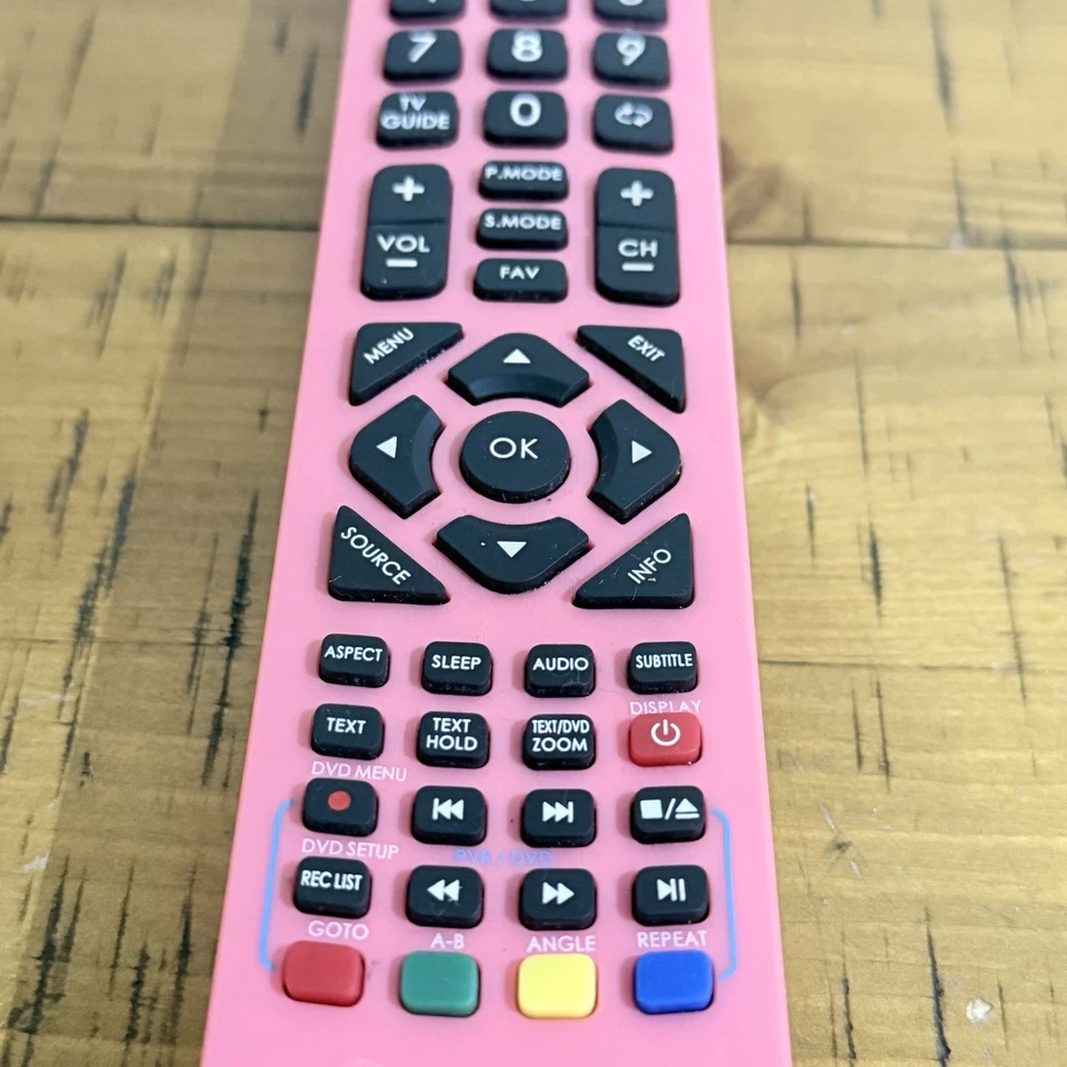 Technika Pink LED TV/DVD Combi Player TV Screen Pink Remote Only Working Tech - Image 3 of 4