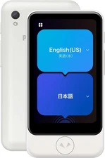 Pocketalk S2 Plus Ai Translator With 1.85X Larger Screen, 2-Year Global Communi_