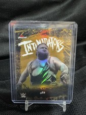 2025 Topps Finest WWE - Intimidators Otis #INT-OT Gold Refractor /50