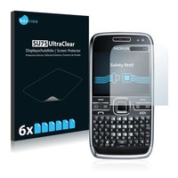 6X Schutzfolie FüR Nokia E72 Displayschutz
