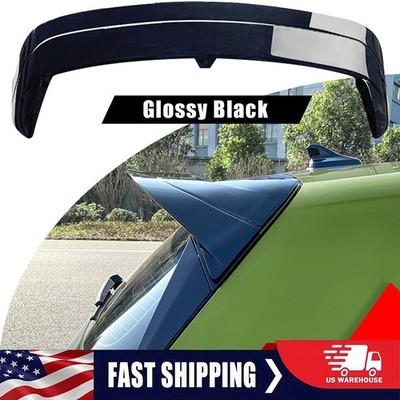 Gloss Black Roof Spoiler Wing Trunk For Golf MK8 GTD GTE GTI R R Line 2022-2025