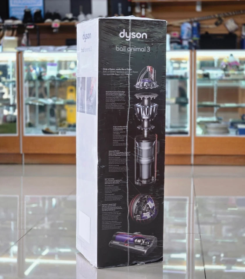 New Dyson Ball Animal 3 Upright Vacuum Cleaner (Nickel) - Image 3 of 4