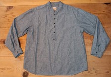Vtg Wah Maker Mens XL Frontier Long Sleeve Shirt Gray Western Band Made In USA