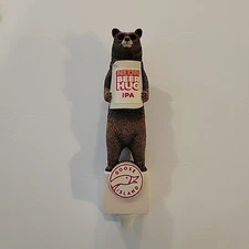Goose Island Neon Beer Hug IPA Purple Bear Beer Tap Handle 10.5” Tall RARE!
