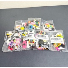 LARGE BAG OF SHOE CHARMS- CROCS, JIBBITZ 110 PCS NEW