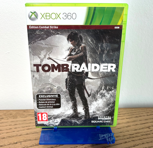 Jeu TOMB RAIDER - Xbox 360 - Version PAL FR - Complet (Boîte, Notice)
