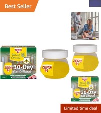 Portable Natural Citronella Mosquito Repeller Gel Diffuser – Eco-Friendly Design