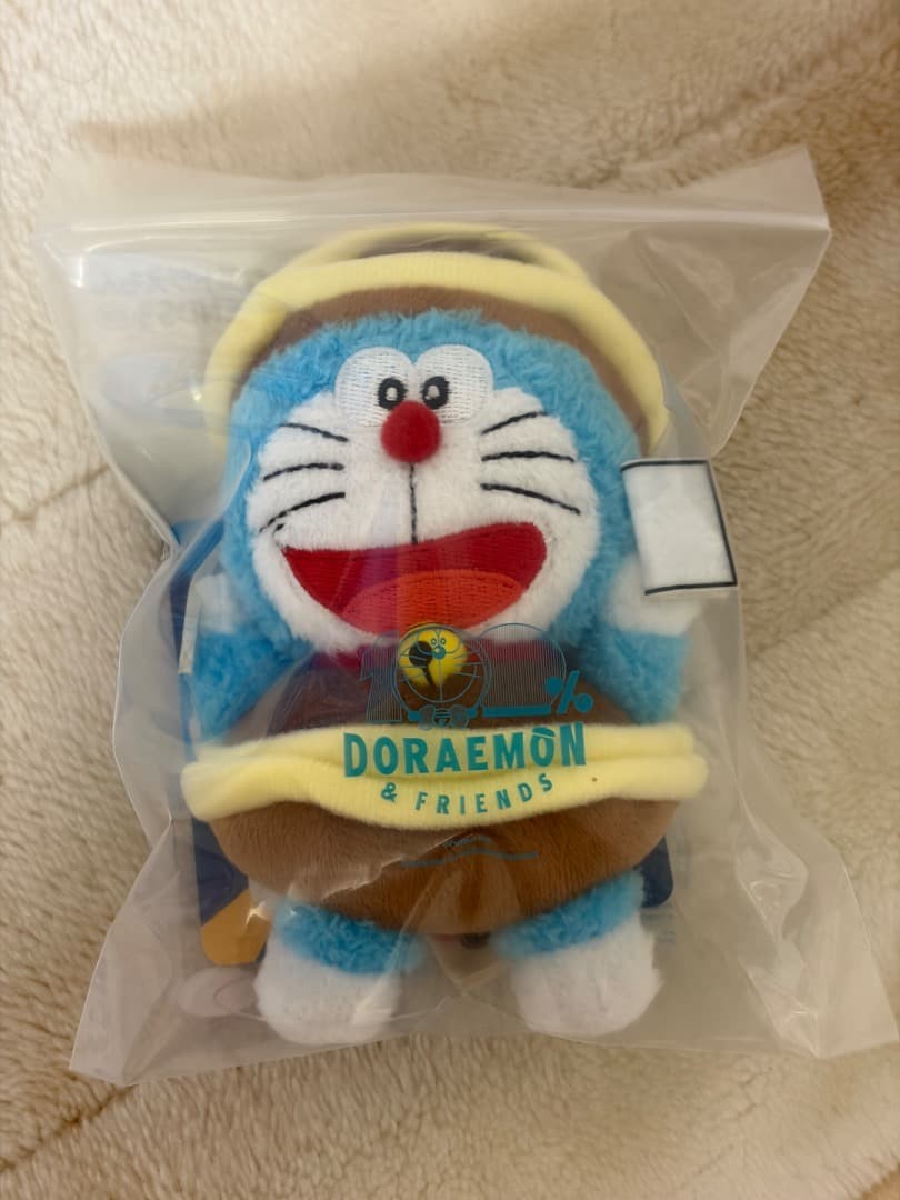 100% Doraemon & Friends Dorayaki Keychain Doraemon Plush | eBay