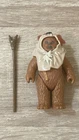 Vintage Star Wars 1984 POTF Last 17 Ewok Paploo Complete W/ Spear Mint