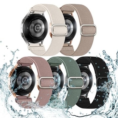 5 Pack of Water-Resistant Stretchy Bands for Samsung Galaxy Watch 7 40mm 44mm